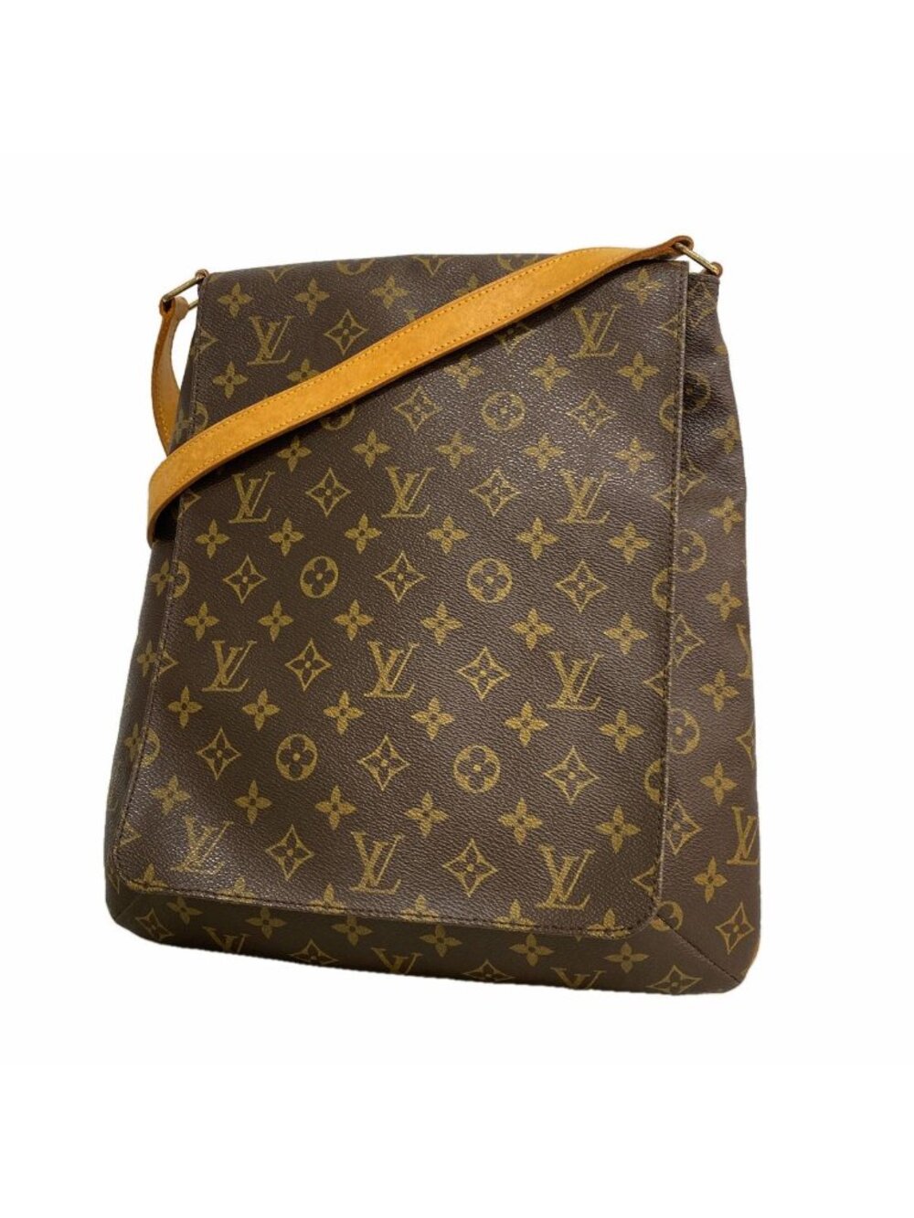 Louis Vuitton Shoulder Bag Monogram Musette Brown